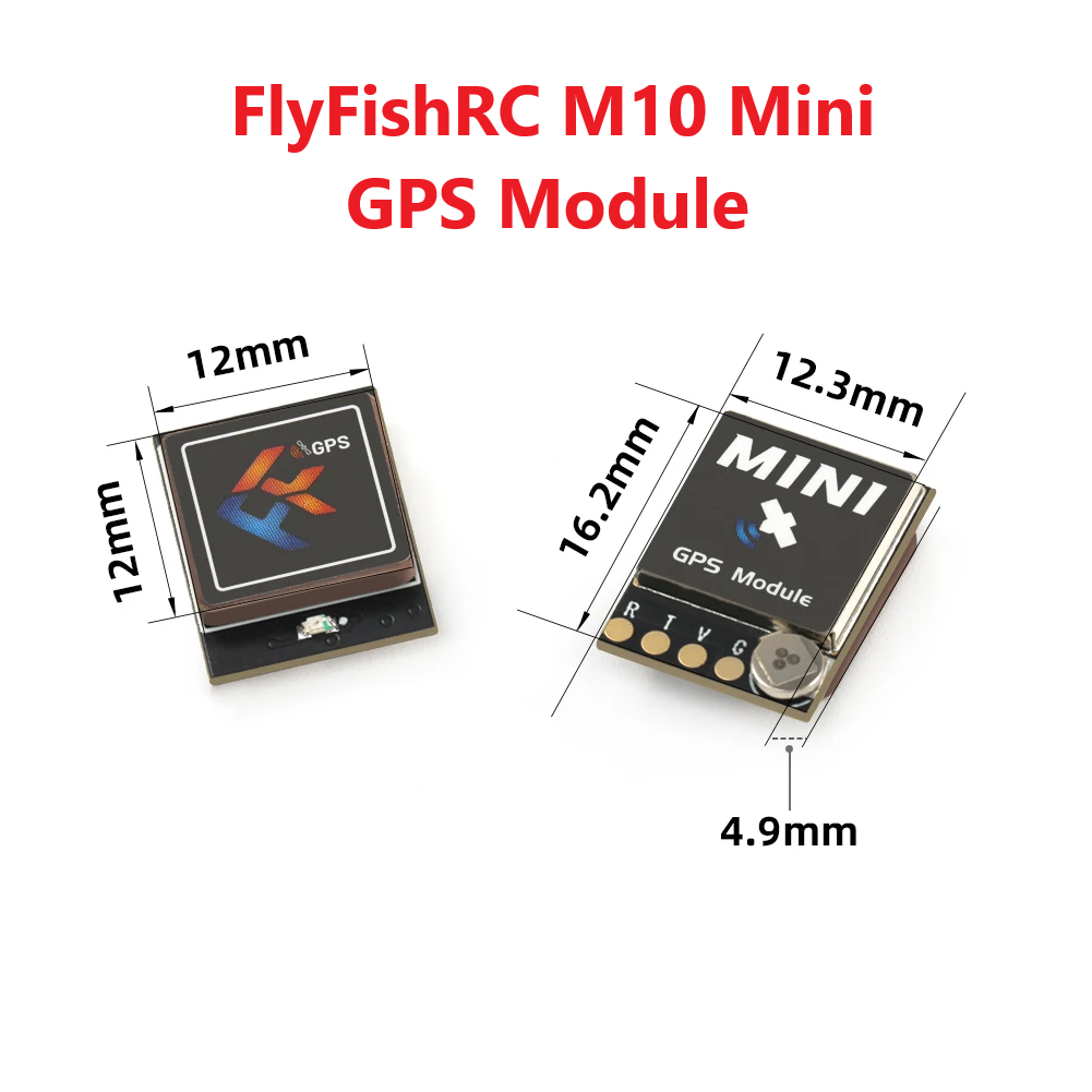 Drone Kit Long Range - FlyFishRC-Mini antenne en céramique intégrée pour