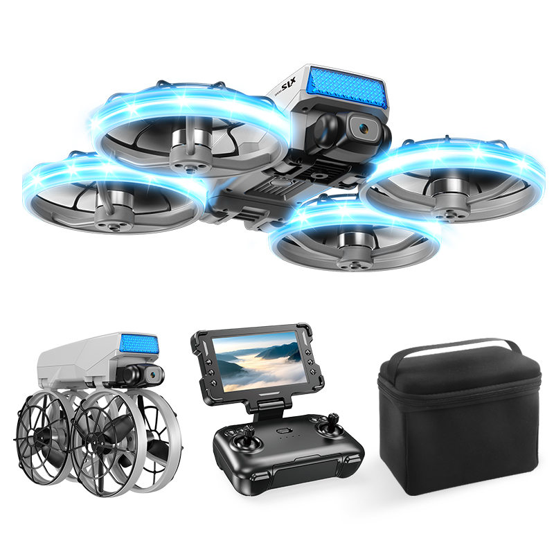 Drone Kit Tricopter - AXNEN XJ2 Mini Drone avec Caméra,