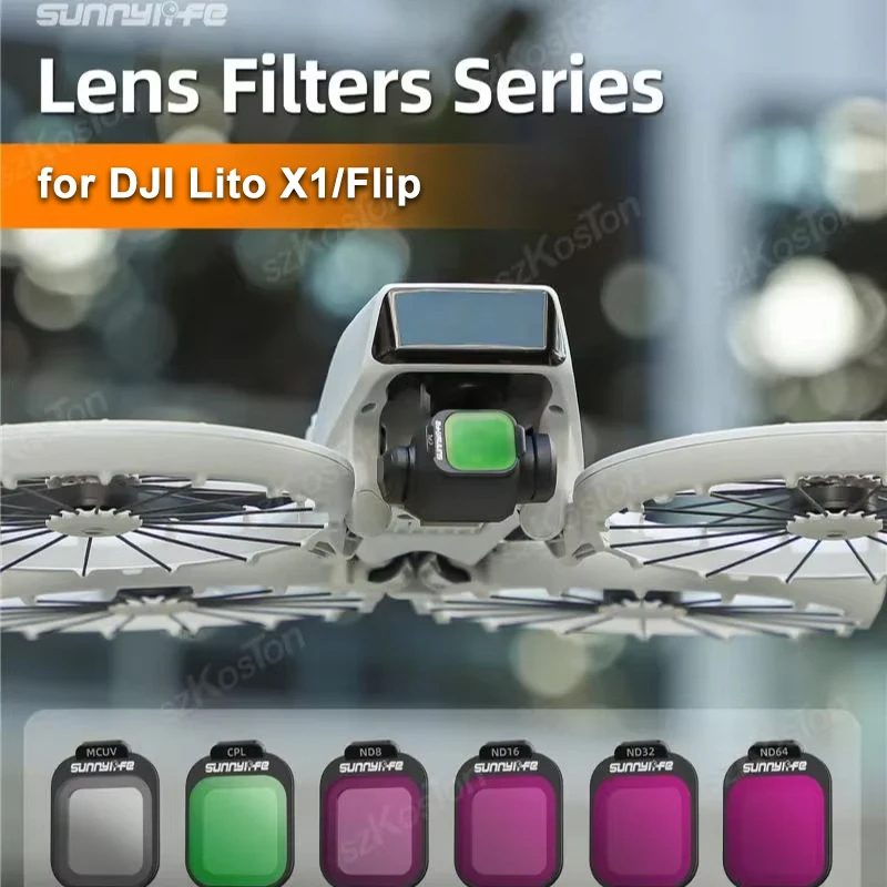 Drone Kit Build Yourself - Kit de filtres d'objectif pour DJI